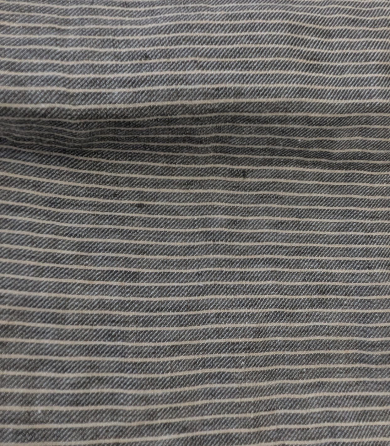 Raw Umber Horizontal Pine Stripe