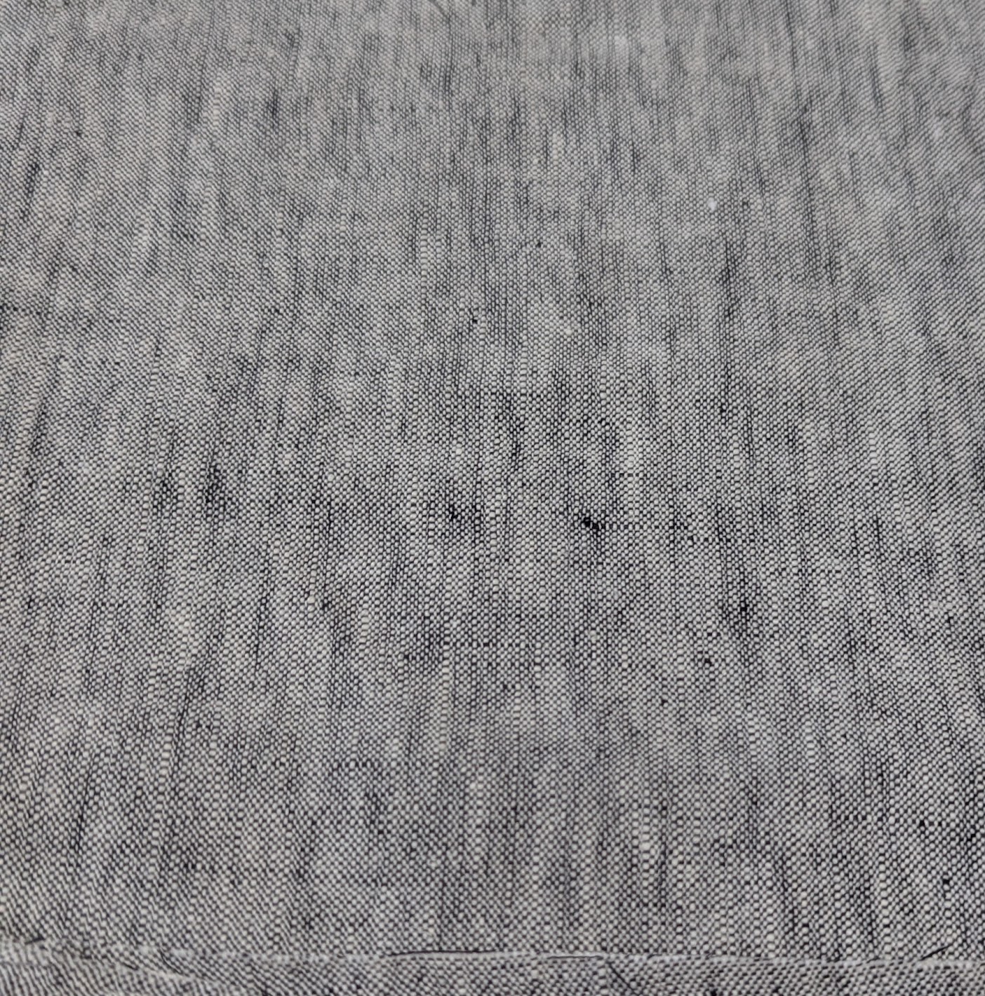 Hemp Nero Chambray